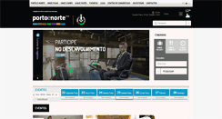 Desktop Screenshot of portoenorte.pt