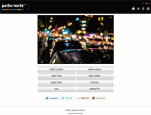 Tablet Screenshot of portoenorte.pt